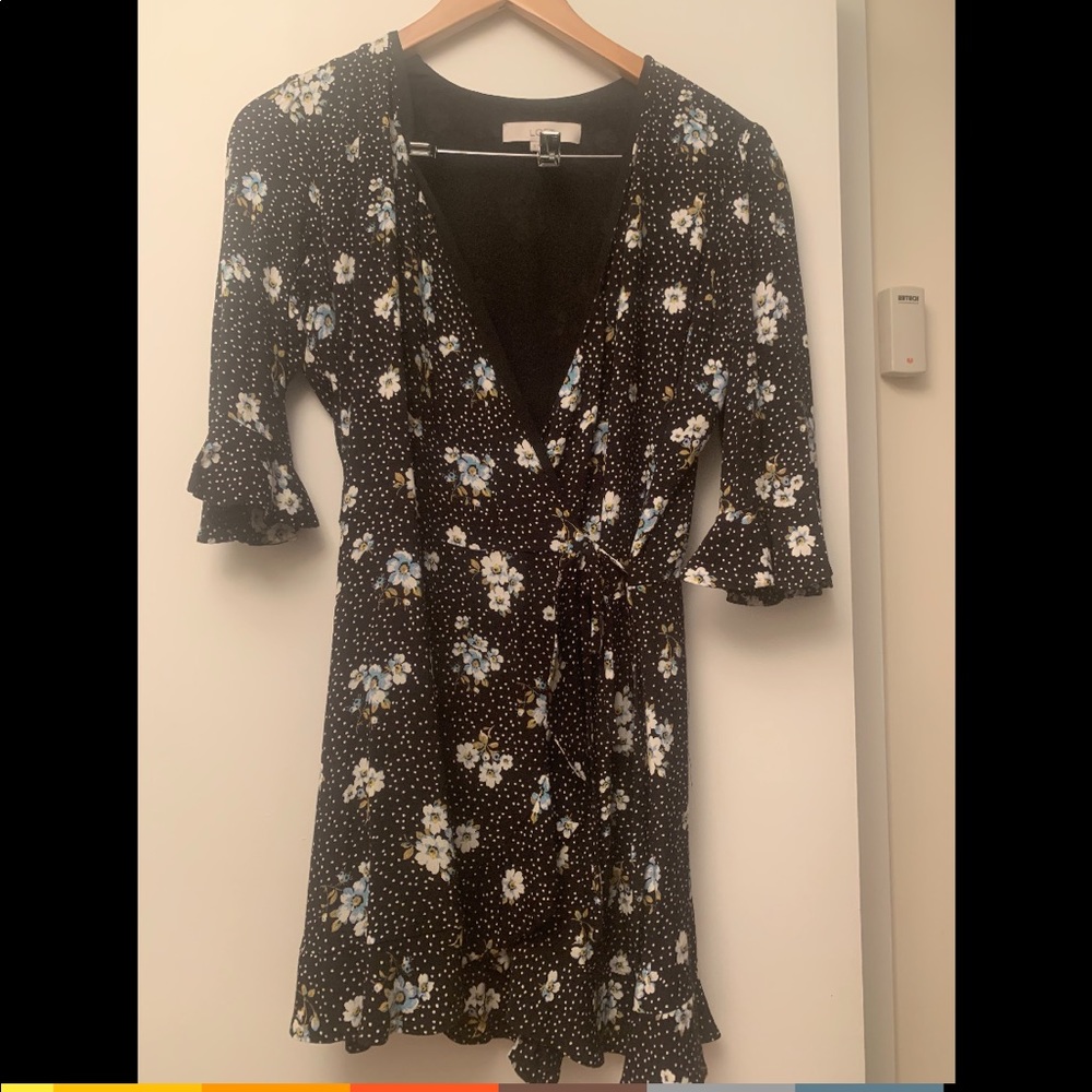 Floral and Polka Dot Romper!